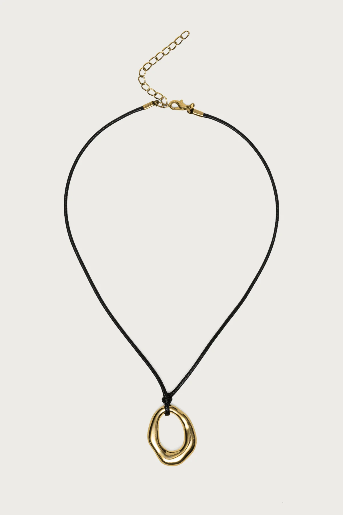 Hoop Cord Necklace - Image 2