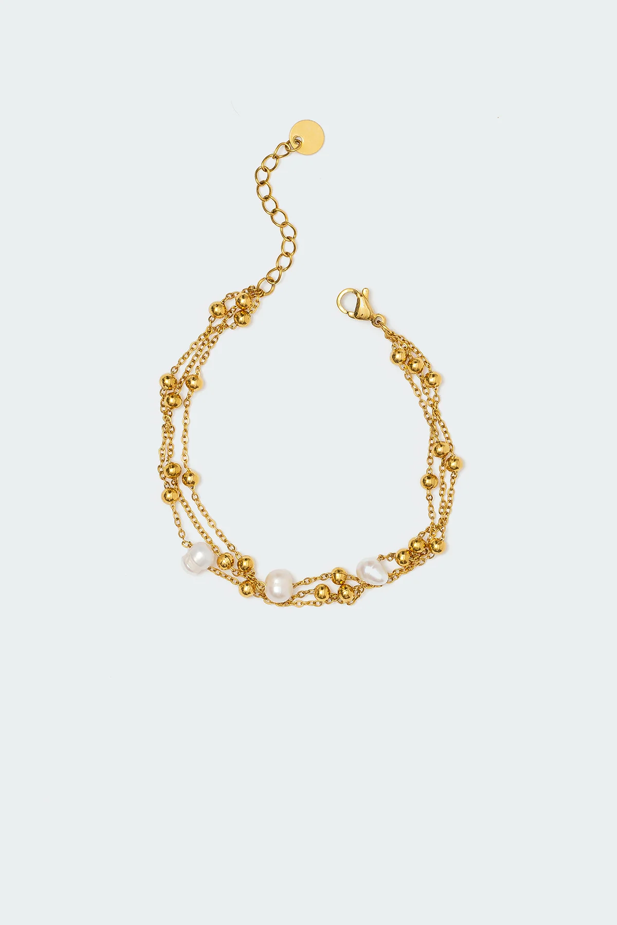 Pearly Layered Bracelet - Image 2