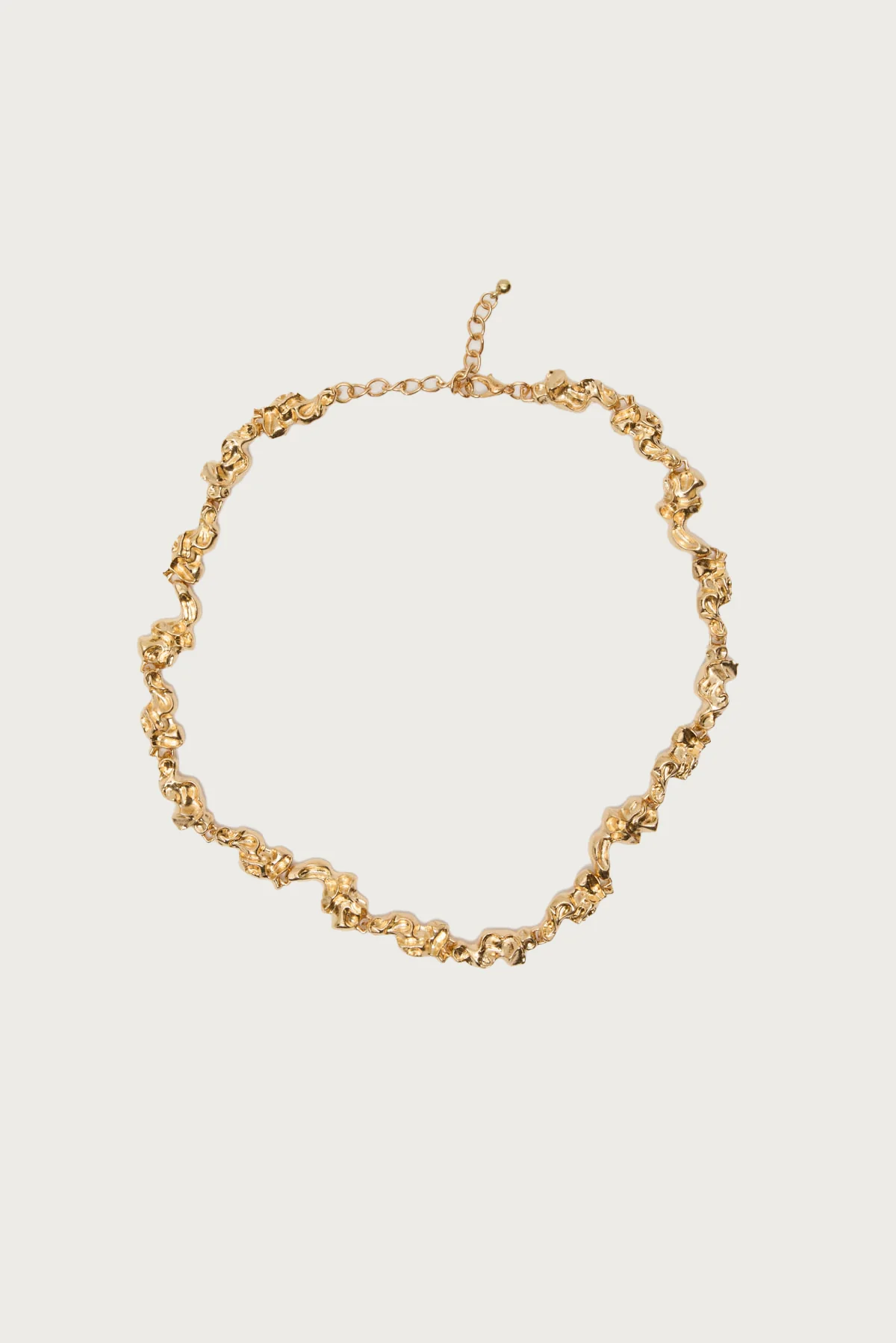 Abstract Textured Necklace - Image 2