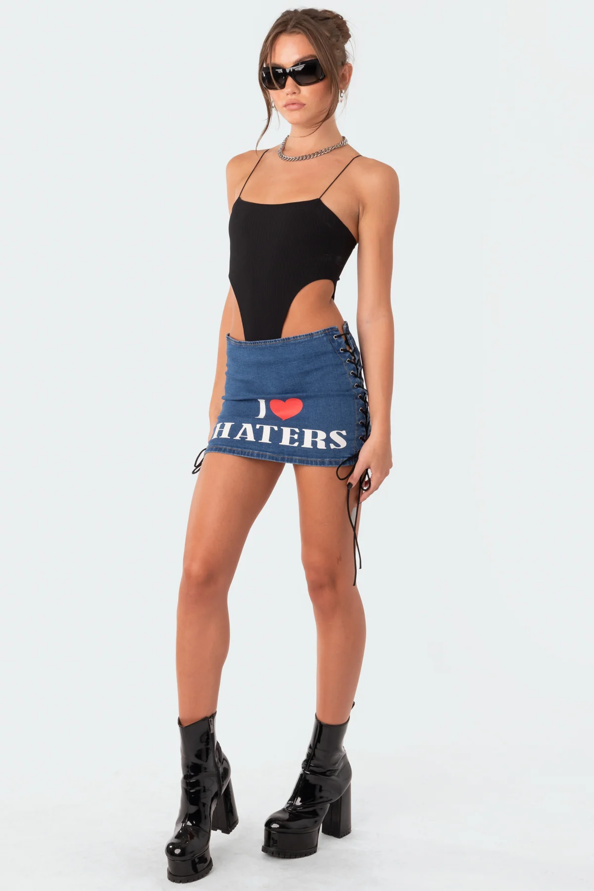 Camilla Ribbed High-Cut Bodysuit - Image 3