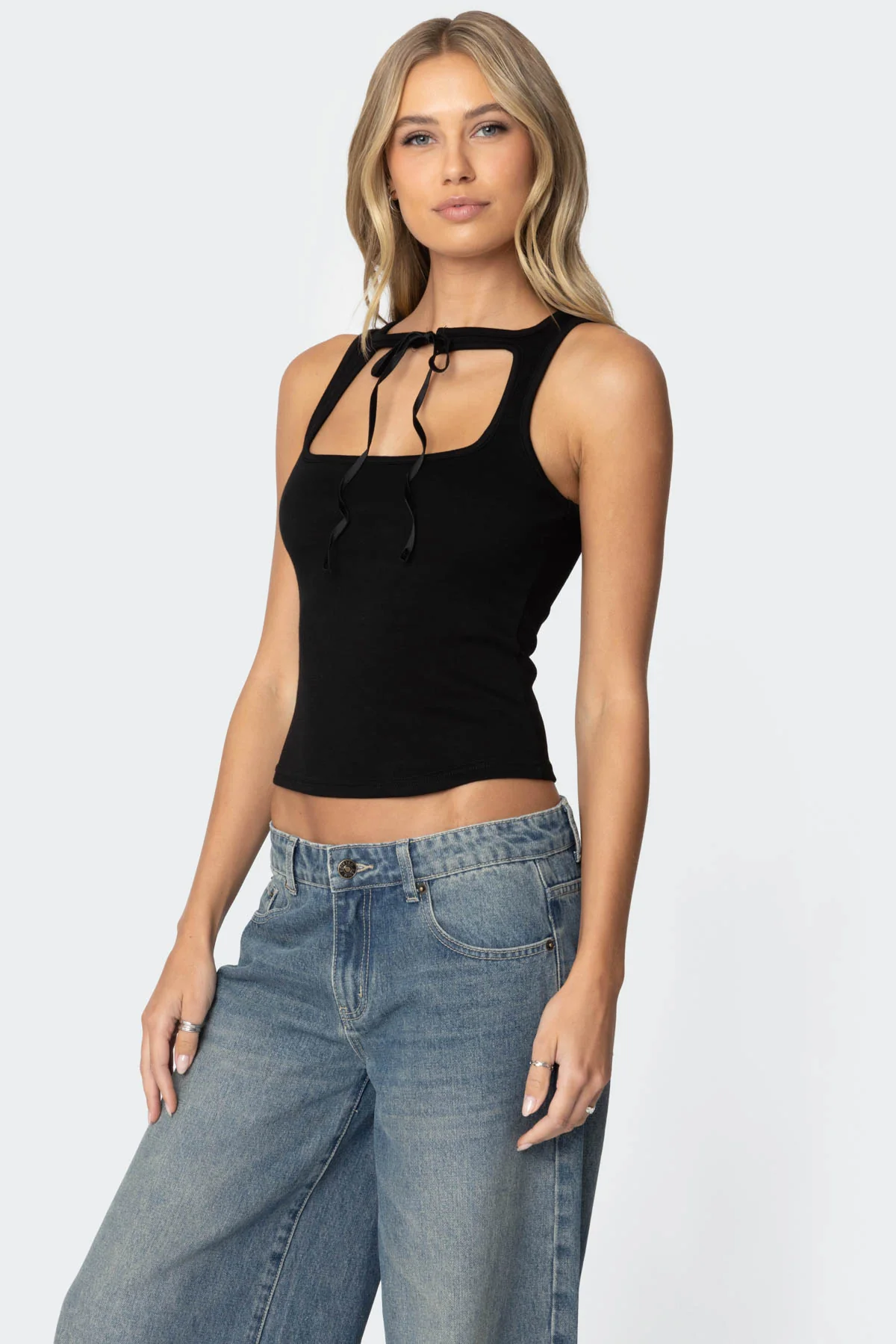 Isabetta Tie Front Top - Image 3