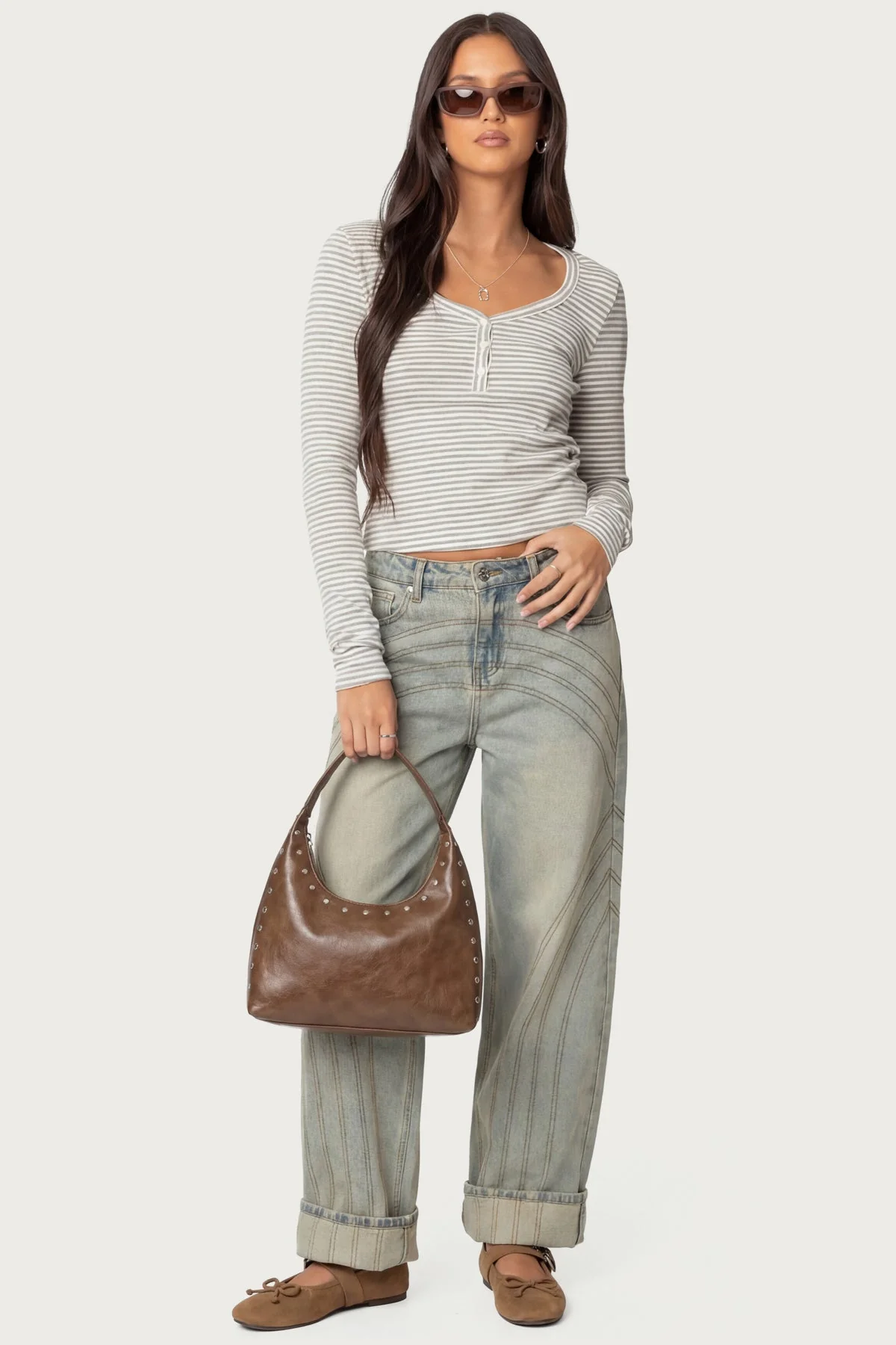 Jocelyn Striped Top