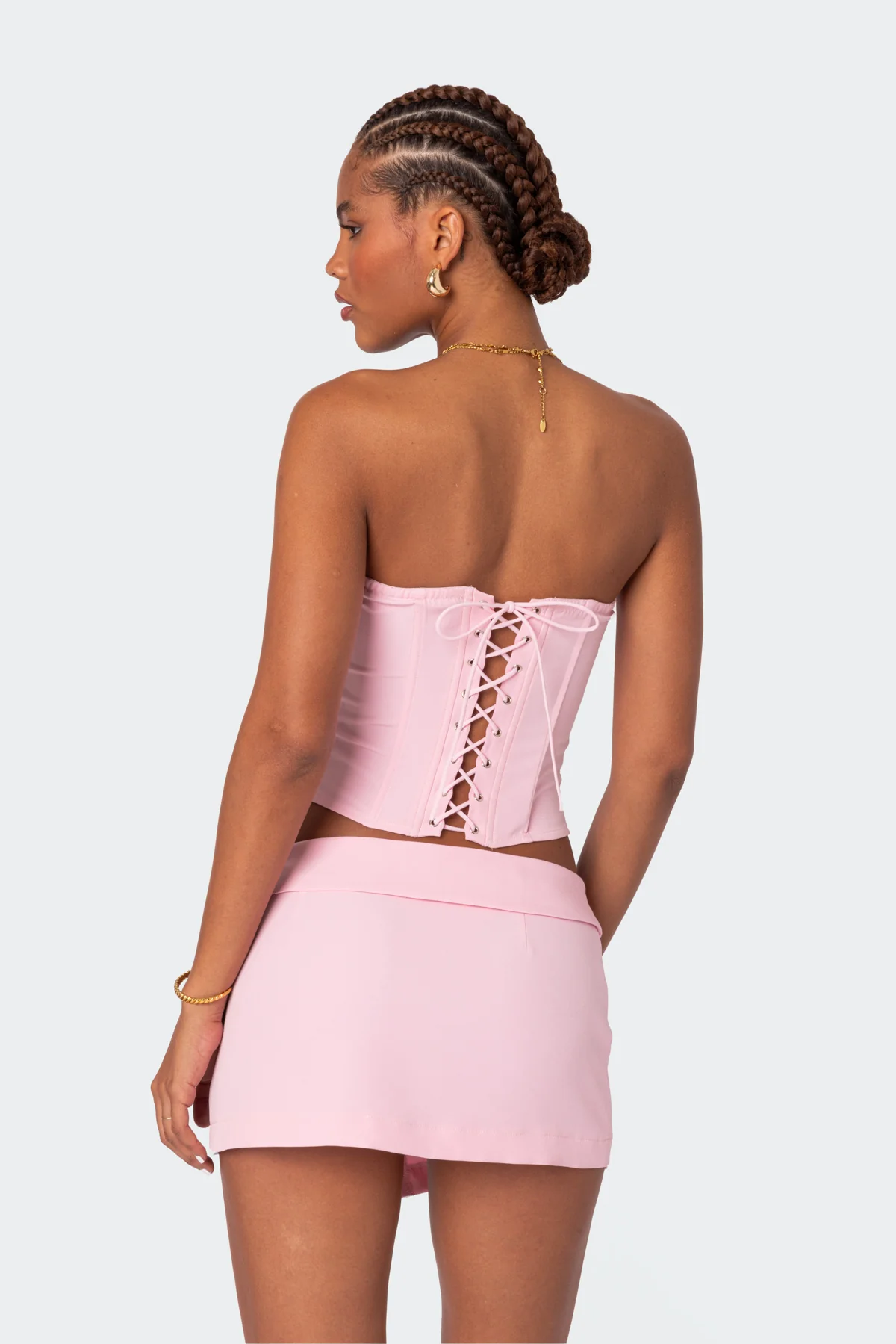 Selena Lace Up Corset - Image 5