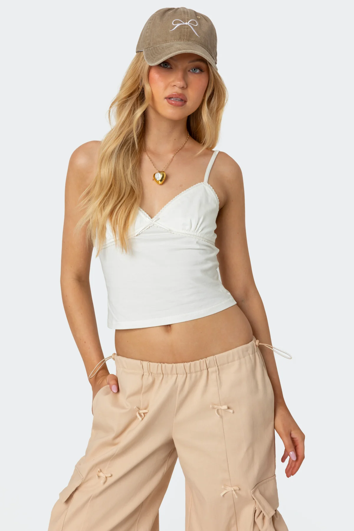 Gila Lace Trim Tank Top