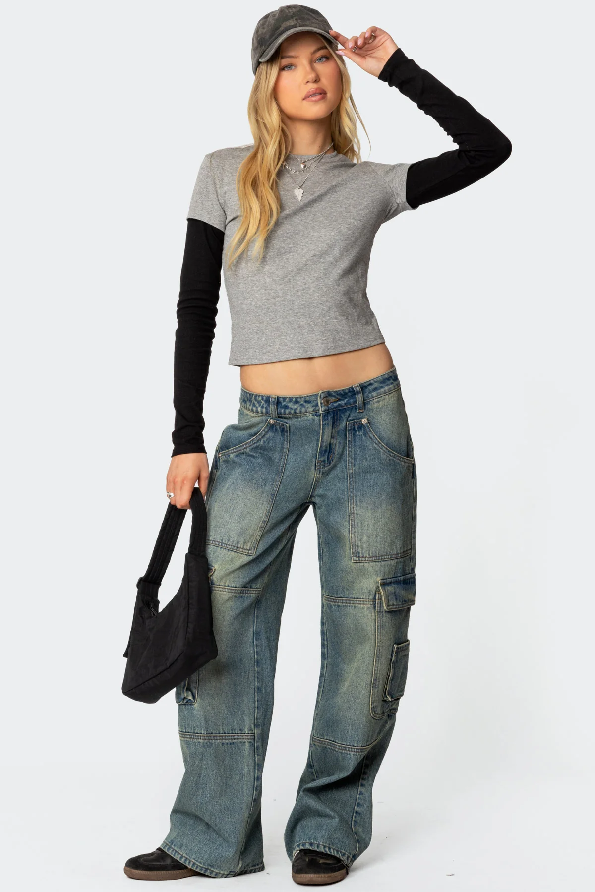 Lucine Layered Long Sleeve T Shirt - Image 2