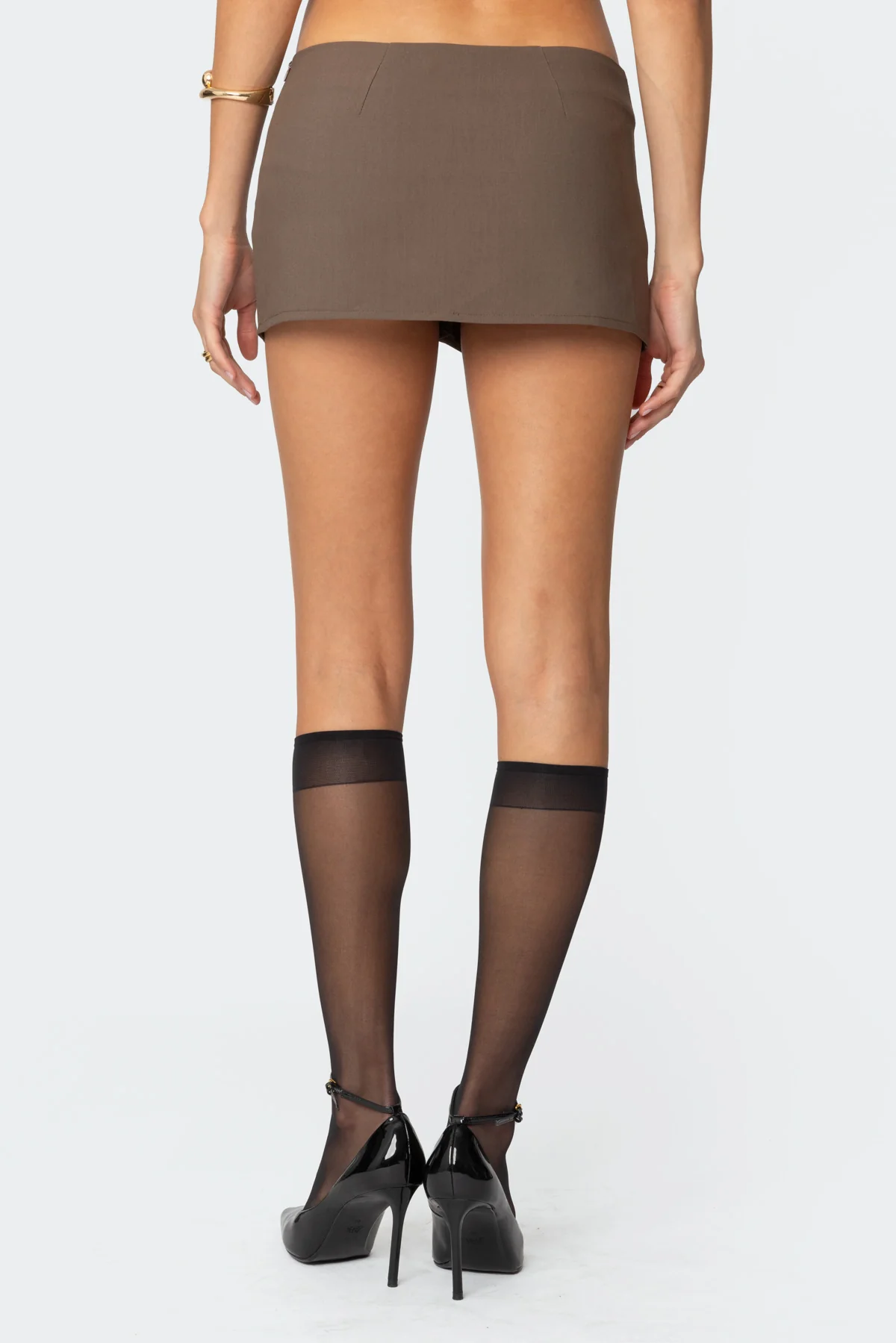 Ellis Buttoned Up Mini Skort - Image 5