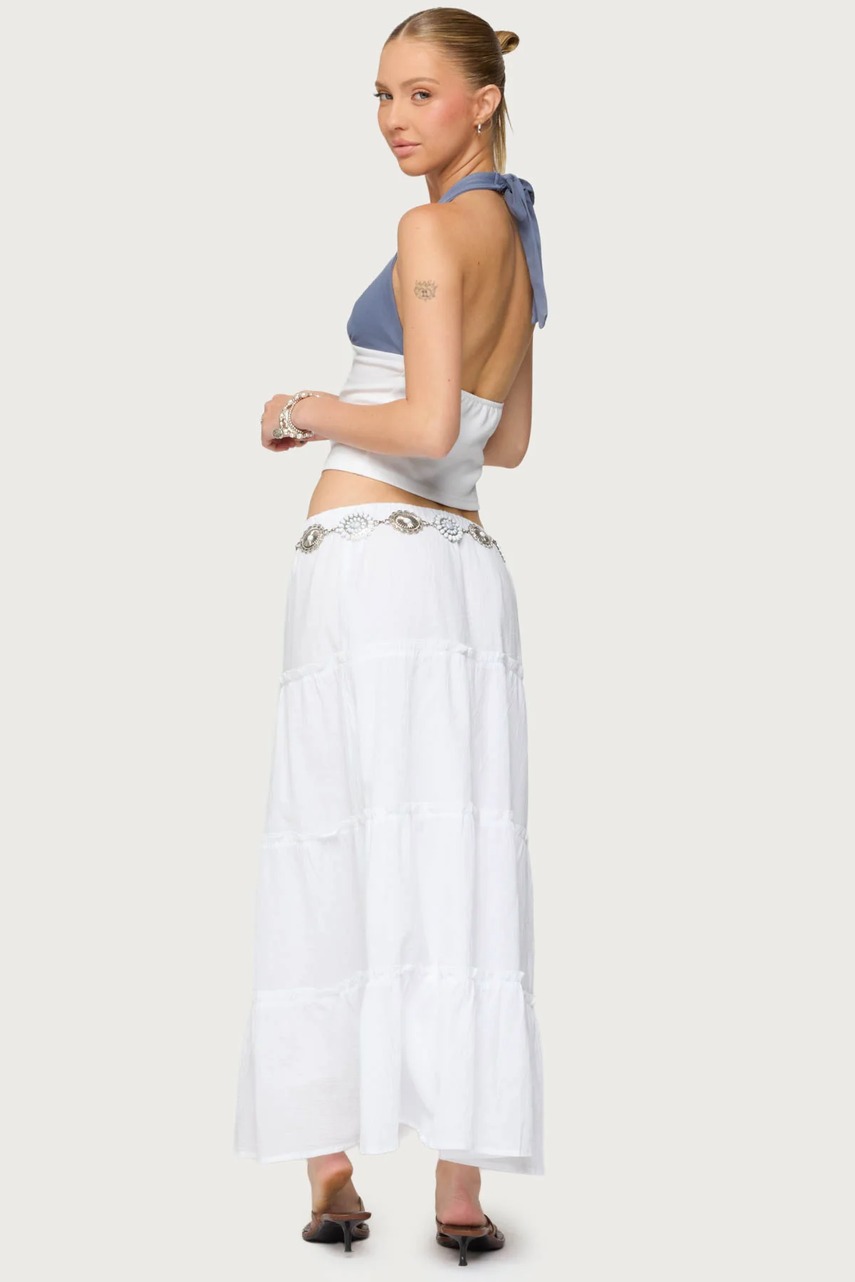Janna Color Block Halter Top - Image 4