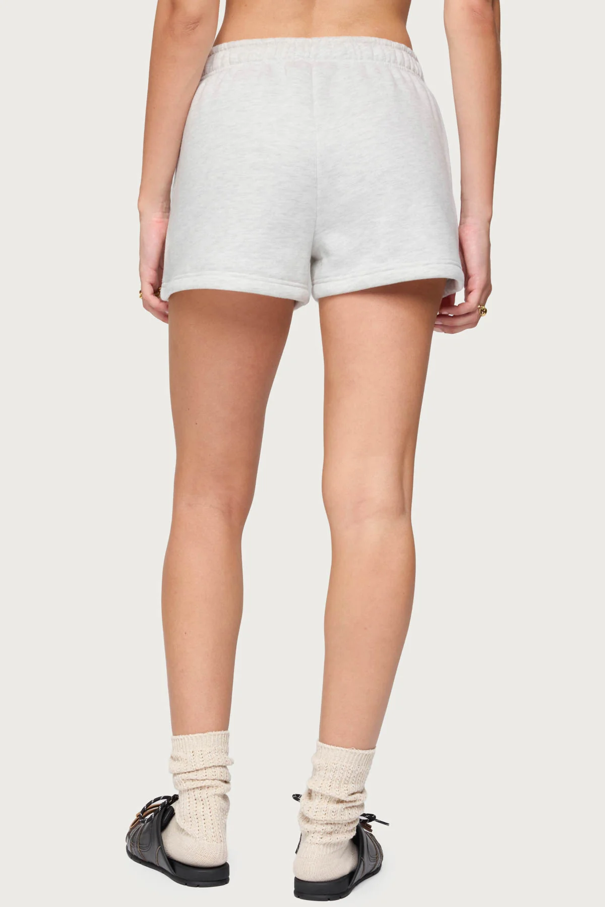 Big Love Edikted Sweat Shorts - Image 5